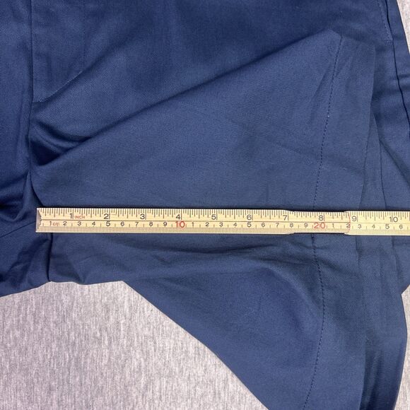 Savane Select Edition Mens Size 38 Shorts w Belt Blue Flat Front- NEW- 9” Inseam - Picture 5 of 16